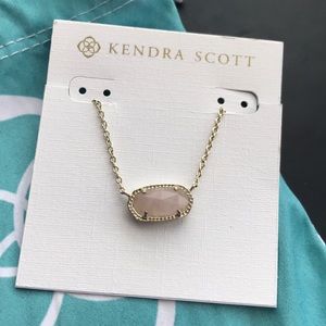 Kendra Scott Pale Pink Necklace